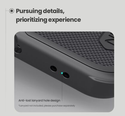 Пластиковый чехол NILLKIN Frosted Shield Pro Magnetic для Samsung Galaxy S25 FE (S731) - Black