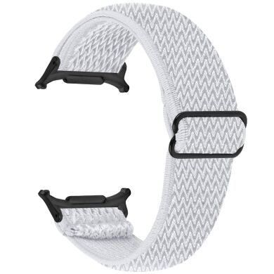 Ремешок Deexe Braided Strap для Samsung Galaxy Watch 8 (40/44mm) / 8 Classic / Ultra (2025) - White