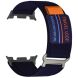 Ремешок Deexe Nylon Magic Tape для Samsung Galaxy Watch 8 (40/44mm) / 8 Classic - Midnight Blue. Фото 1 из 3