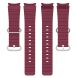 Ремінець Deexe Ocean Strap для Samsung Galaxy Watch 4 / 5 / 6 / 7 / FE (40mm) - Wine Red