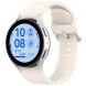 Ремешок Deexe Silicone Band для Samsung Galaxy Watch 4 / 4 Classic / 5 / 5 Pro / 6 / 6 Classic / 7 / FE - Starlight. Фото 2 из 8