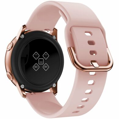 Ремінець Deexe Soft Silicone для годинників з шириною кріплення 22мм - Pink
