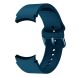 Ремінець Deexe Soft Silicone для Samsung Galaxy Watch 4 Classic (46mm) / Watch 4 Classic (42mm) / Watch 4 (40mm) / Watch 4 (44mm) - Dark Blue