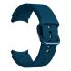 Ремешок Deexe Soft Silicone для Samsung Galaxy Watch 4 Classic (46mm) / Watch 4 Classic (42mm) / Watch 4 (40mm) / Watch 4 (44mm) - Dark Blue. Фото 2 из 9