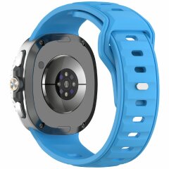Ремешок Deexe Sport Band для Samsung Galaxy Watch 8 (40/44mm) / 8 Classic - Sky Blue