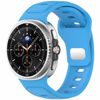 Ремешок Deexe Sport Band для Samsung Galaxy Watch 8 (40/44mm) / 8 Classic - Sky Blue