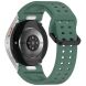 Ремешок Deexe Sport Loop для Samsung Galaxy Watch 4 / 5 / 6 / 7 / FE (40mm) - Dark Green. Фото 1 из 12