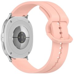 Ремешок KALEBOL Groove Design для Samsung Galaxy Watch 8 (40/44mm) / 8 Classic - Light Pink