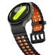 Ремешок KALEBOL Ocean Strap для Samsung Galaxy Watch 4 / 4 Classic / 5 / 5 Pro / 6 / 6 Classic / 7 / FE - Black / Orange. Фото 5 из 9