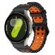 Ремешок KALEBOL Ocean Strap для Samsung Galaxy Watch 4 / 4 Classic / 5 / 5 Pro / 6 / 6 Classic / 7 / FE - Black / Orange. Фото 4 из 9