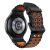 Ремінець KALEBOL Ocean Strap для Samsung Galaxy Watch 4 / 4 Classic / 5 / 5 Pro / 6 / 6 Classic / 7 / FE - Black / Orange