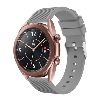 Ремешок UniCase Soft Line для Samsung Galaxy Watch 3 (41mm) - Grey
