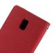 Чехол-книжка MERCURY Canvas Diary для Samsung Galaxy J7 2017 (J730) - Red. Фото 7 из 9