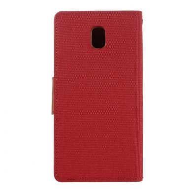 Чехол-книжка MERCURY Canvas Diary для Samsung Galaxy J7 2017 (J730) - Red