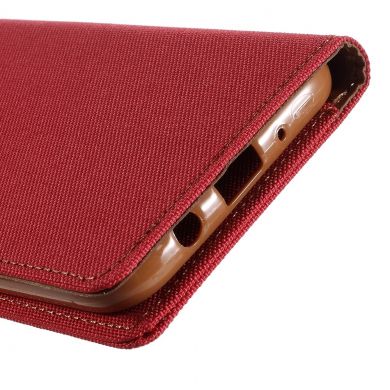 Чехол-книжка MERCURY Canvas Diary для Samsung Galaxy J7 2017 (J730) - Red