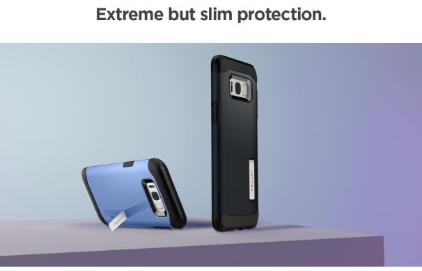 Захисний чохол Spigen SGP Slim Armor для Samsung Galaxy S8 Plus (G955) - Black