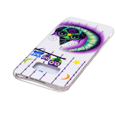Силіконовий (TPU) чохол Deexe LumiCase для Samsung Galaxy S8 (G950) - Owl`s Family