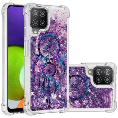 Силиконовый (TPU) чехол Deexe Fashion Glitter для Samsung Galaxy A22 (A225) / M22 (M225) - Wind Chime