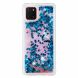 Силіконовий (TPU) чохол Deexe Liquid Glitter для Samsung Galaxy Note 10 Lite (N770) - Blue