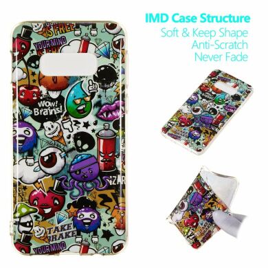 Силіконовий (TPU) чохол Deexe LumiCase для Samsung Galaxy S10e (G970) - Wow, Brains