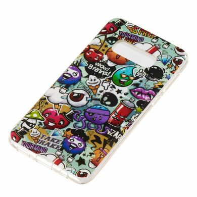 Силіконовий (TPU) чохол Deexe LumiCase для Samsung Galaxy S10e (G970) - Wow, Brains
