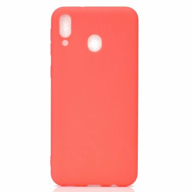 Силіконовий (TPU) чохол Deexe Matte Case для Samsung Galaxy A30 (A305) / A20 (A205) - Red