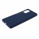 Силиконовый (TPU) чехол Deexe Matte Case для Samsung Galaxy S20 Plus (G985) - Dark Blue. Фото 4 из 5