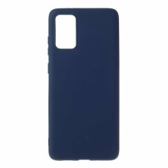 Силиконовый (TPU) чехол Deexe Matte Case для Samsung Galaxy S20 Plus (G985) - Dark Blue