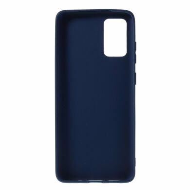 Силиконовый (TPU) чехол Deexe Matte Case для Samsung Galaxy S20 Plus (G985) - Dark Blue