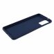 Силиконовый (TPU) чехол Deexe Matte Case для Samsung Galaxy S20 Plus (G985) - Dark Blue. Фото 5 из 5