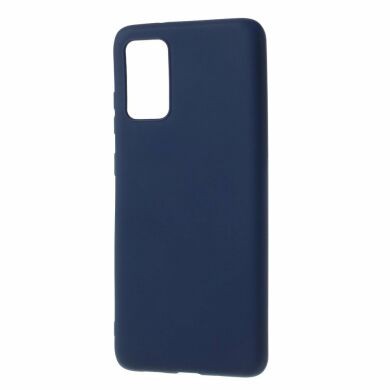 Силиконовый (TPU) чехол Deexe Matte Case для Samsung Galaxy S20 Plus (G985) - Dark Blue