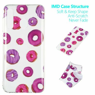 Силіконовий (TPU) чохол Deexe Pretty Glossy для Samsung Galaxy A50 (A505) - Doughnuts