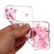 Силіконовий (TPU) чохол Deexe Pretty Glossy для Samsung Galaxy A6 2018 (A600) - Pink Flower