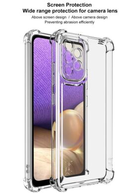 Силиконовый (TPU) чехол IMAK UX-4 Series для Samsung Galaxy A32 (А325) - Transparent