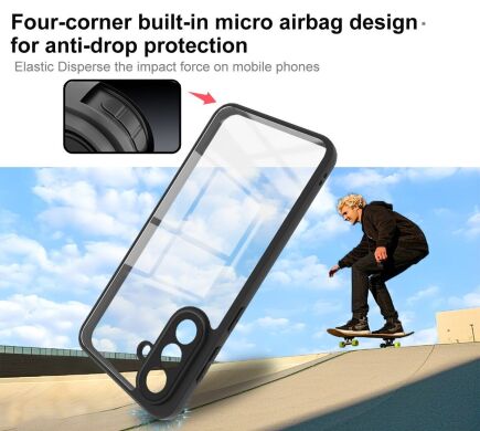 Силіконовий (TPU) чохол IMAK UX-9A Series для Samsung Galaxy A37 (A376) - Black