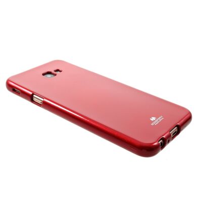 Силіконовий (TPU) чохол MERCURY Glitter Powder для Samsung Galaxy J4+ (J415) - Red