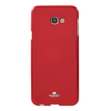 Силіконовий (TPU) чохол MERCURY Glitter Powder для Samsung Galaxy J4+ (J415) - Red