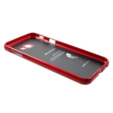 Силиконовый (TPU) чехол MERCURY Glitter Powder для Samsung Galaxy J4+ (J415) - Red