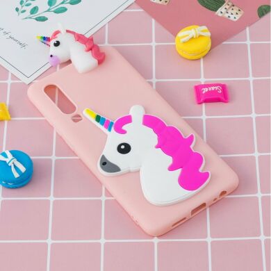 Силіконовий (TPU) чохол UniCase 3D Cartoon Pattern для Samsung Galaxy A70 (A705) - Unicorn