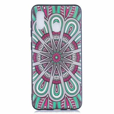 Силиконовый (TPU) чехол UniCase Color Style для Samsung Galaxy A30 (A305) - Symmetric Embossed TPU