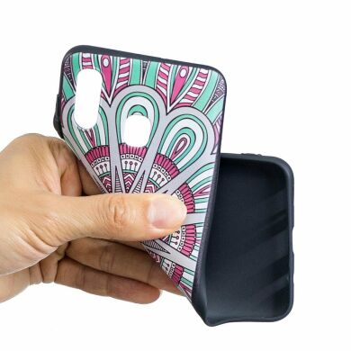 Силиконовый (TPU) чехол UniCase Color Style для Samsung Galaxy A30 (A305) - Symmetric Embossed TPU