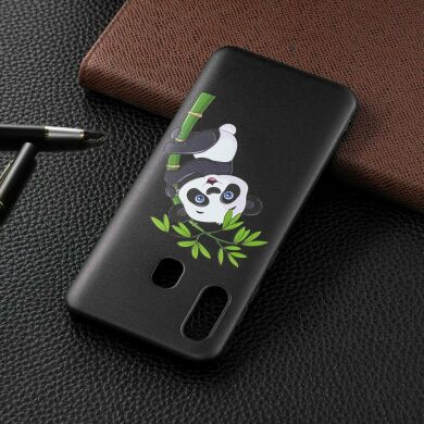 Силіконовий (TPU) чохол UniCase Color Style для Samsung Galaxy A50 (A505) / A30s (A307) / A50s (A507) - Panda Climbing on Bamboo
