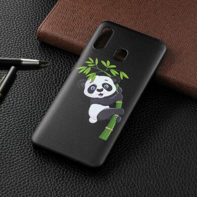 Силіконовий (TPU) чохол UniCase Color Style для Samsung Galaxy A50 (A505) / A30s (A307) / A50s (A507) - Panda Climbing on Bamboo