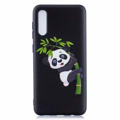 Силиконовый (TPU) чехол UniCase Color Style для Samsung Galaxy A50 (A505) / A30s (A307) / A50s (A507) - Panda Climbing on Bamboo