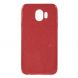 Силіконовий (TPU) чохол UniCase Glitter Cover для Samsung Galaxy J4 2018 (J400) - Red