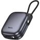 Внешний аккумулятор HOCO Q49 Peak PD20W (10000mAh) + кабель Type-C + Lightning - Metal Gray. Фото 5 из 8