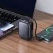 Внешний аккумулятор HOCO Q49 Peak PD20W (10000mAh) + кабель Type-C + Lightning - Metal Gray. Фото 6 из 8
