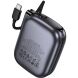 Внешний аккумулятор HOCO Q49 Peak PD20W (10000mAh) + кабель Type-C + Lightning - Metal Gray. Фото 2 из 8