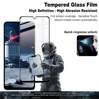 Защитное стекло IMAK 5D Pro+ Full Glue для Samsung Galaxy A07 (A075) - Black