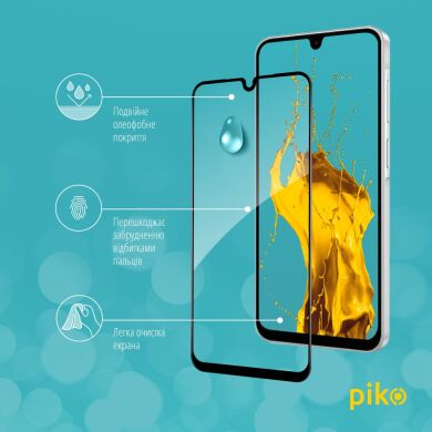 Защитное стекло Piko Full Glue для Samsung Galaxy A27 (A276) - Black